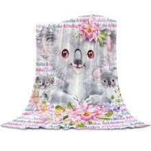 Koala Custom Blanket