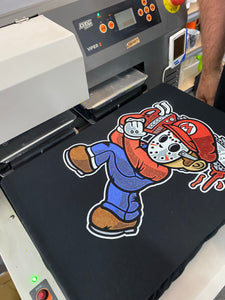 Mario chainsaw mens tshirt