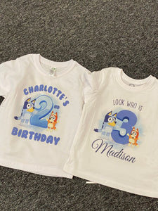 BLUEY birthday set girls