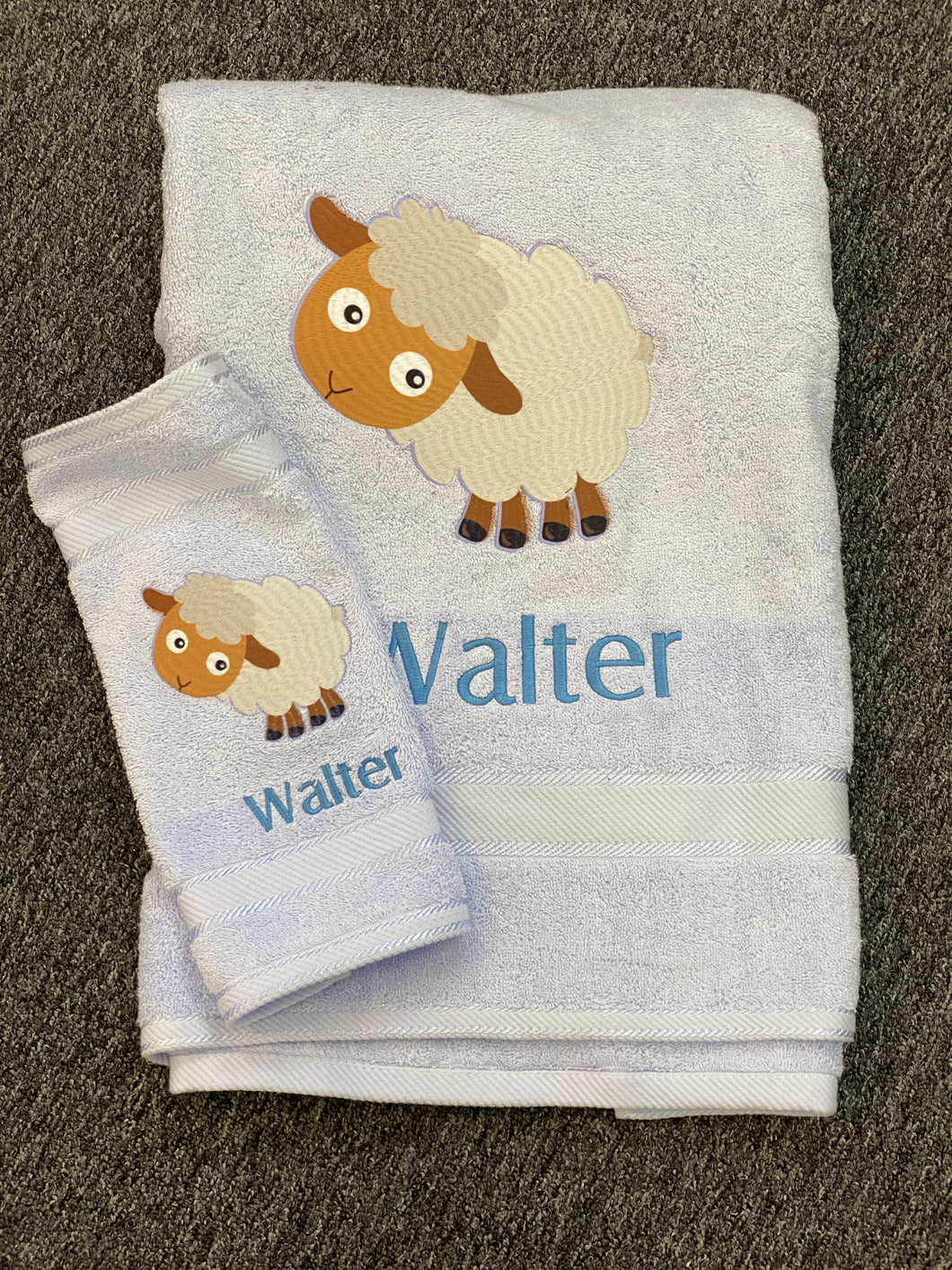 Baby sheep towel/ towel set