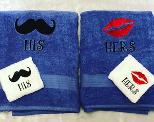 His and Her towel sets