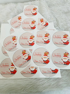 Christmas labels