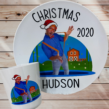 Christmas Plate and Cup Set -