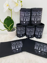 Wedding/Engagement, birthday Favours Stubby Cooler/holder