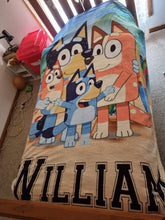 Bluey Custom Blanket