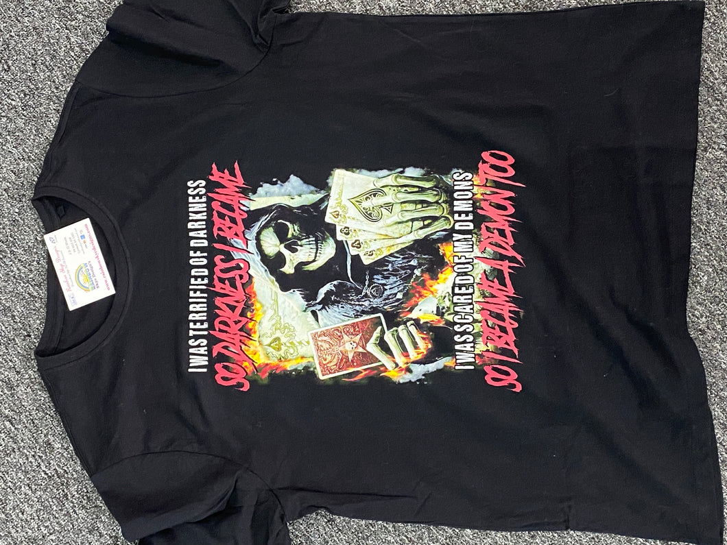 So darkness I became skull T-shirt