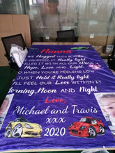 We/I Hugged  Custom Blanket
