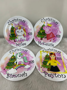 Christmas Plate and Cup Set -
