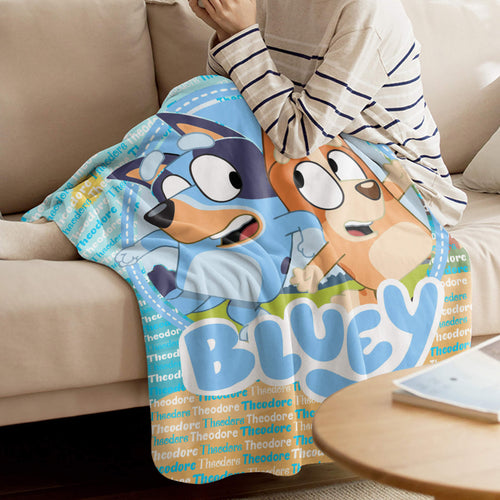 Bluey Mink Blanket