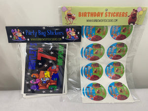 Party theme Stickers