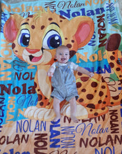 Cartoon Animal Blanket