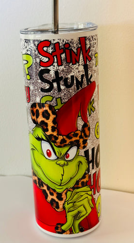 Grinch Xmas  20oz tumbler