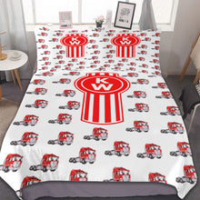 Kenny truck 3pc  quilt cover custom sets