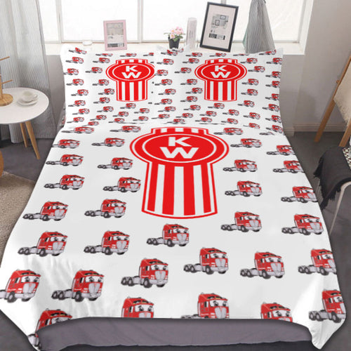 Kenny truck 3pc  quilt cover custom sets