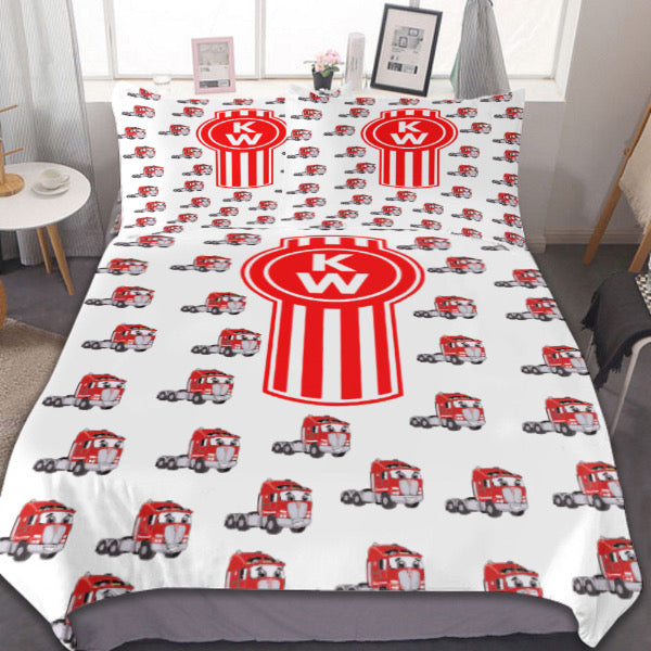 Kenny truck 3pc  quilt cover custom sets
