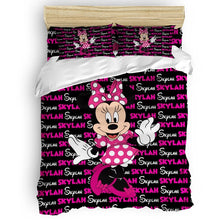 Minnie 3pc quilt cover custom sets