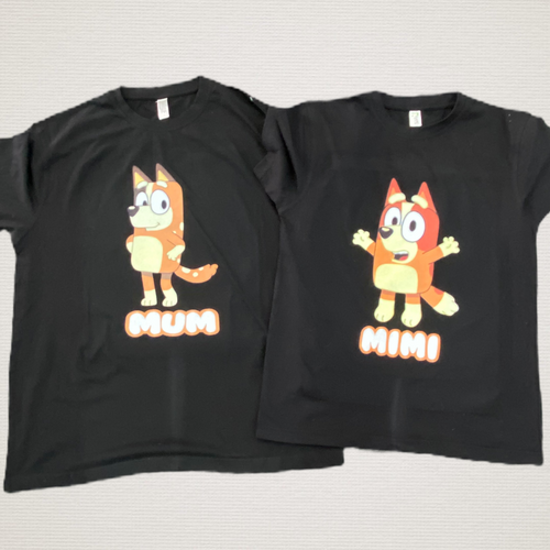 Bluey/bingo women’s tshirts