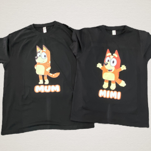 Bluey/bingo women’s tshirts