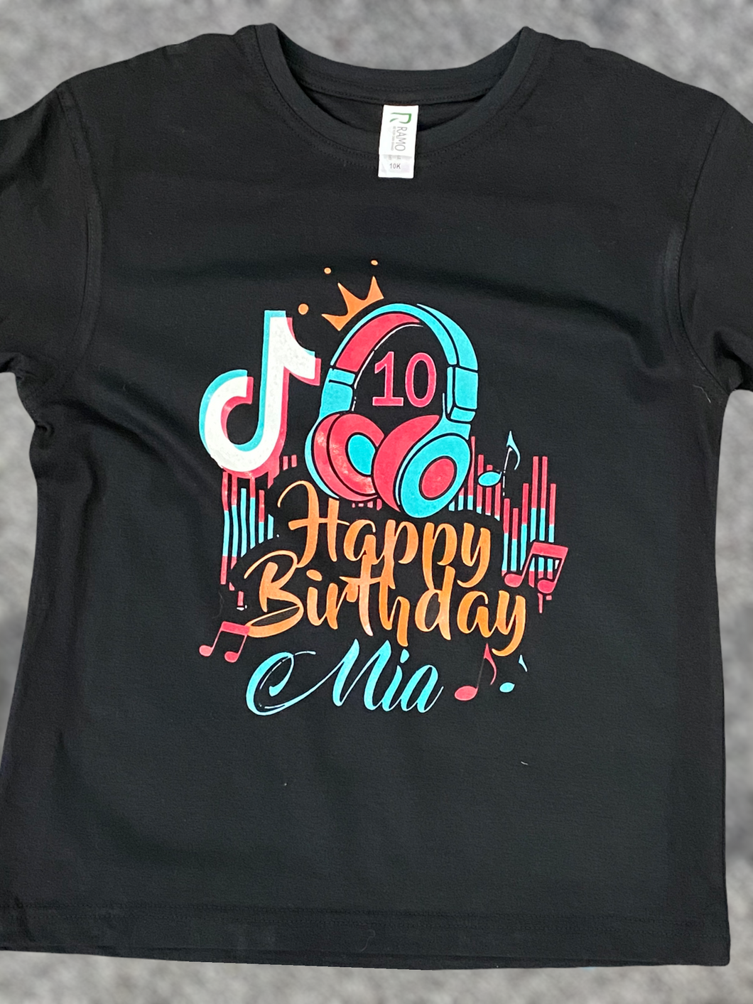 Tiktok Custom Tshirt Pack Birthday/Celebration