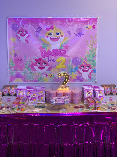Baby shark pink Party Pack