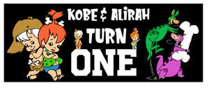 Flintstones bam bam / pebbles  time custom Party Pack
