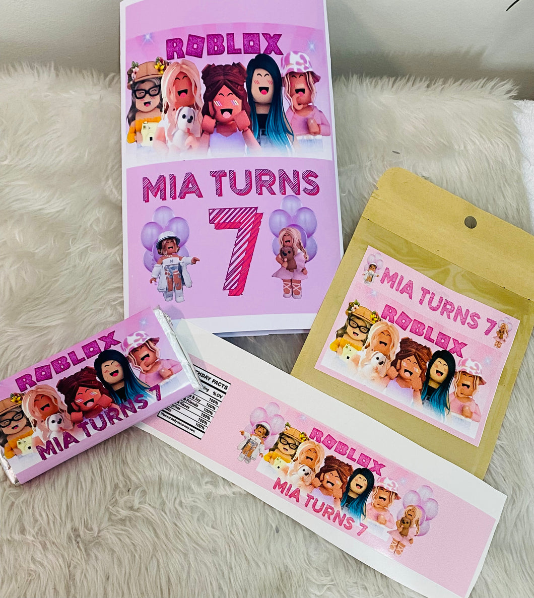 Roblox Custom Party Pack