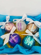 Personalised Glittered Baubles