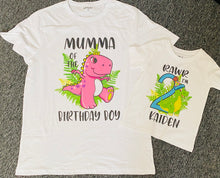 Dinosaur  Custom Tshirt Pack Birthday/Celebration