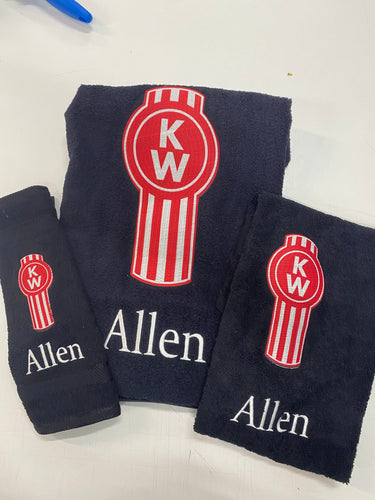 Kenworth  Personalized towel