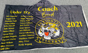 Hooded blanket custom
