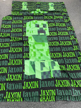 Minecraft creeper  3pc quilt cover custom sets