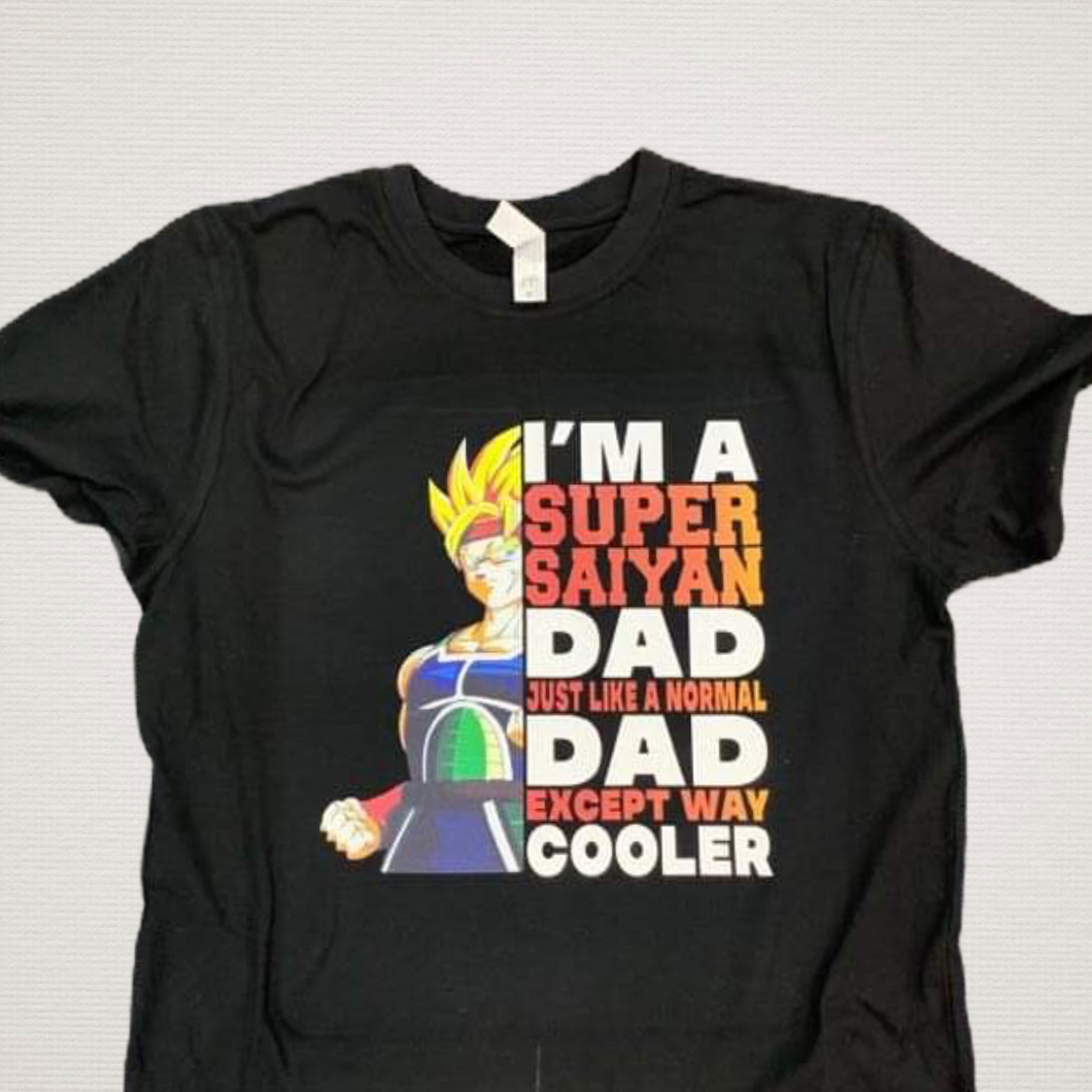 I’m a super saiyn dad T-shirt