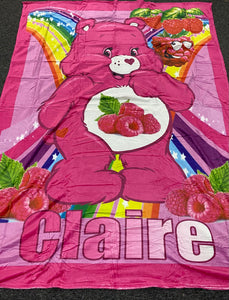 Care bear raspberry Blanket