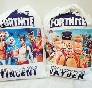Custom Personalised Xmas Sacks