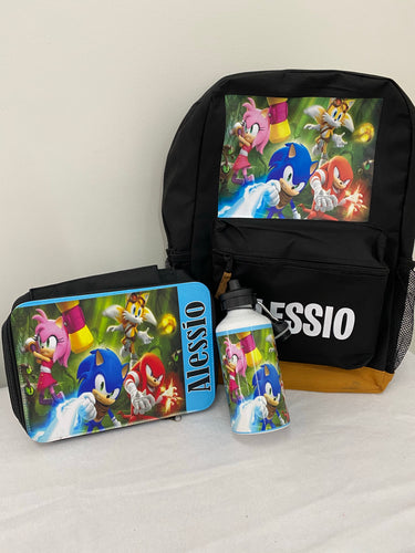 Sonic  school pack set