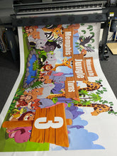 Jungle theme birthday banner/backdrop