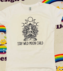 Stay wild moon child  tshirt