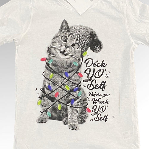 Deck yo self xmas tshirt