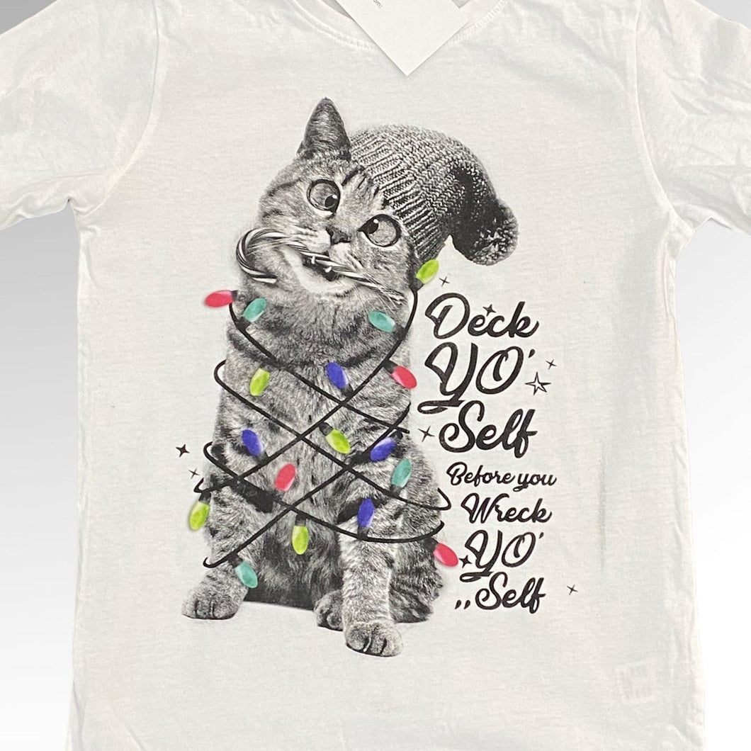 Deck yo self xmas tshirt