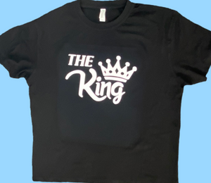 The king mens tshirt