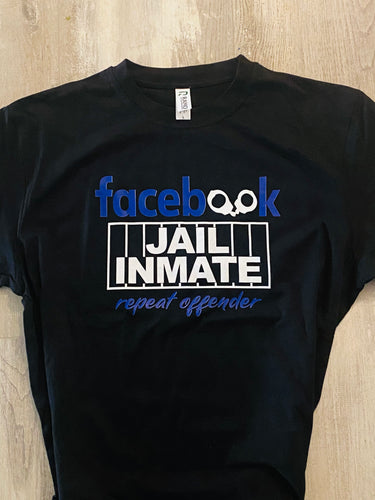 Facebook jail inmate  tshirt