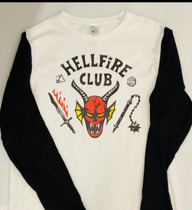 Adults Hell fire tshirt