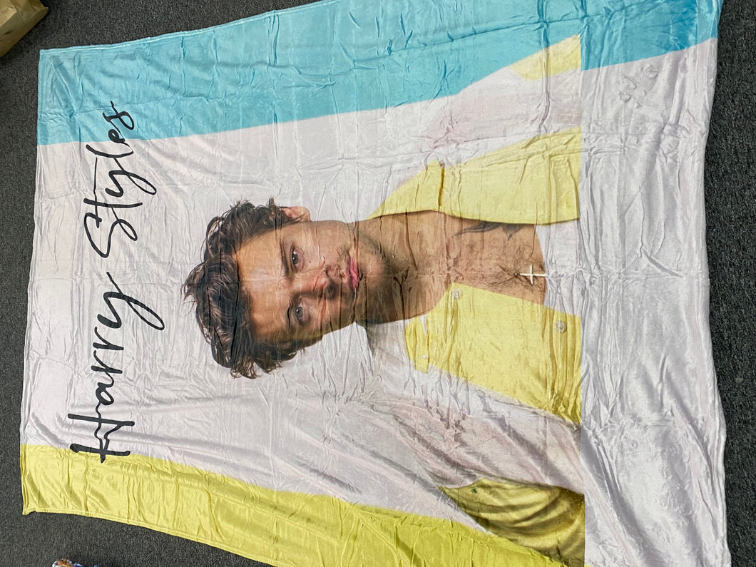 Harry styles custom Blanket