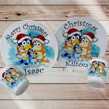 Christmas Plate and Cup Set -