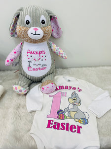 Easter Teddy and onesie