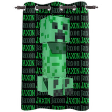 Minecraft creeper Block out custom curtains