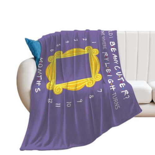 Friends milestone Custom Blanket