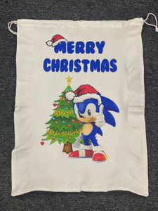 Sonic custom Xmas sack