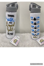 Drink bottle liquid gold water