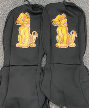 Car seat covers personalised